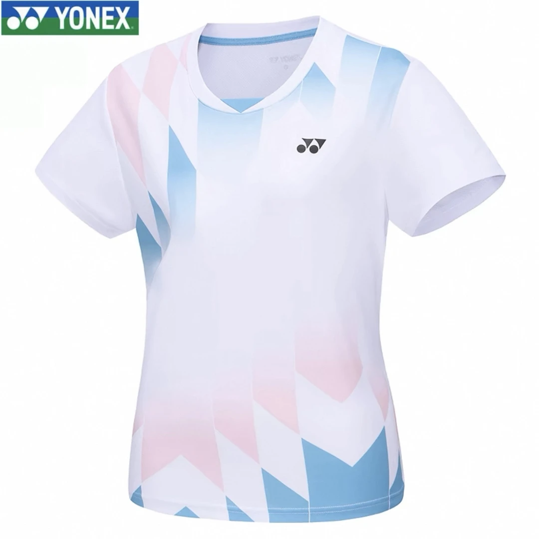 YONEX/尤尼克斯文化衫T恤运动服短袖运动圆领排汗YOB23320EX