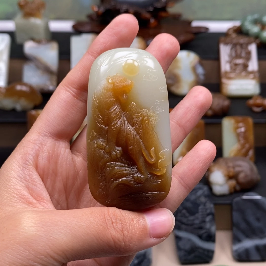 未镶嵌和田玉挂件