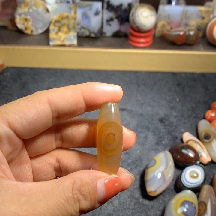 奇***哥玛瑙/玉髓颈饰未镶嵌吊坠