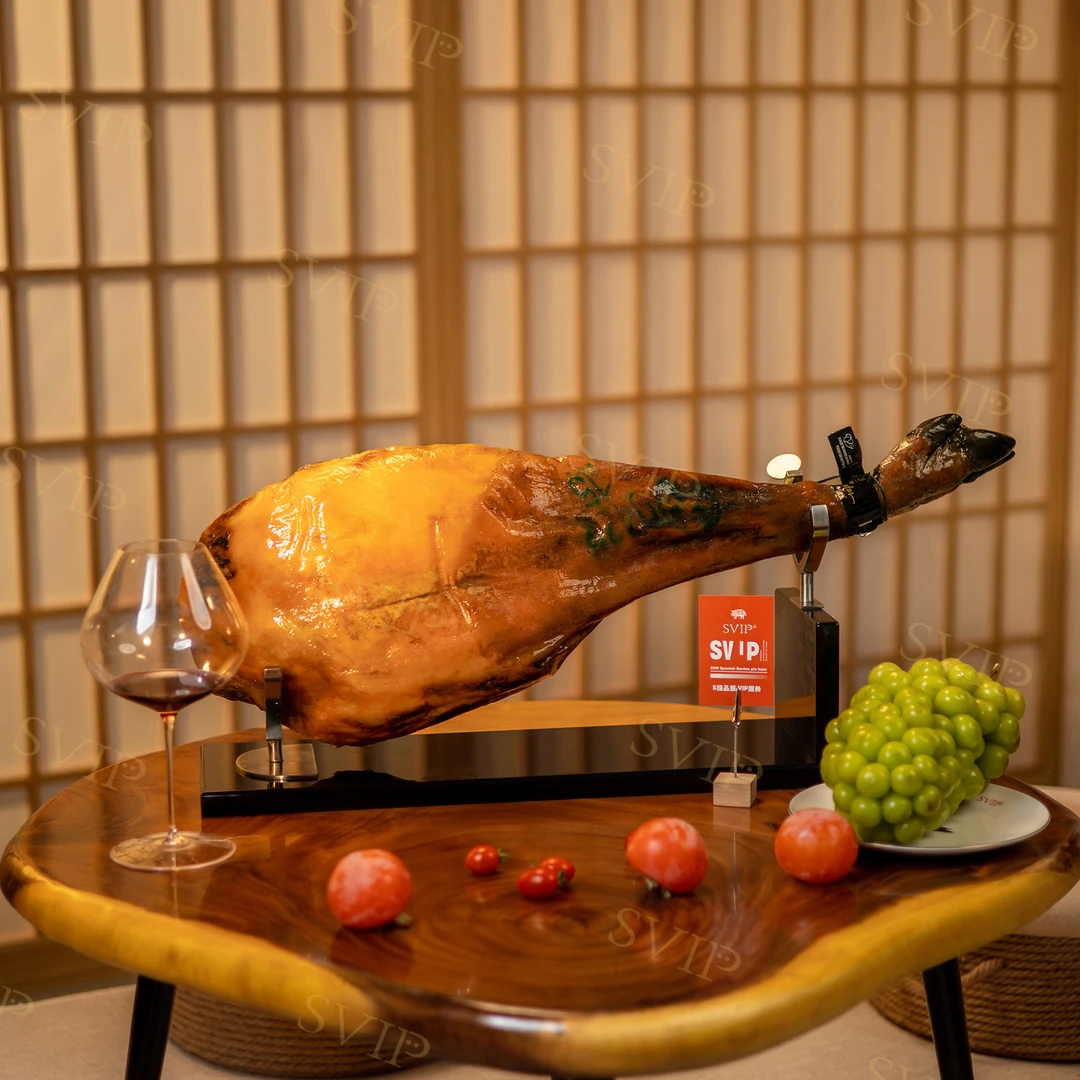 SVIP【黑标前腿现场称重】西班牙伊比利亚火腿黑标前腿整腿