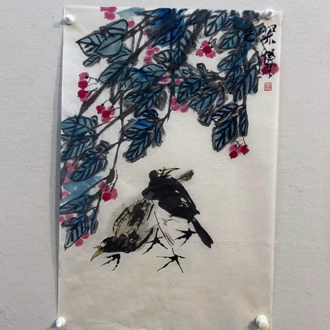 【闪购商品】国画好***来墨鱼精品墨鱼精品