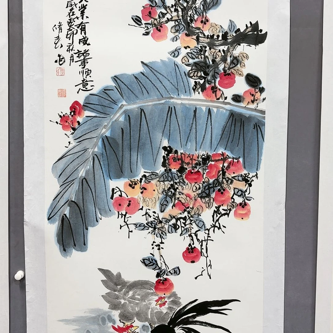 国画国画纯手绘作品请放心去藏