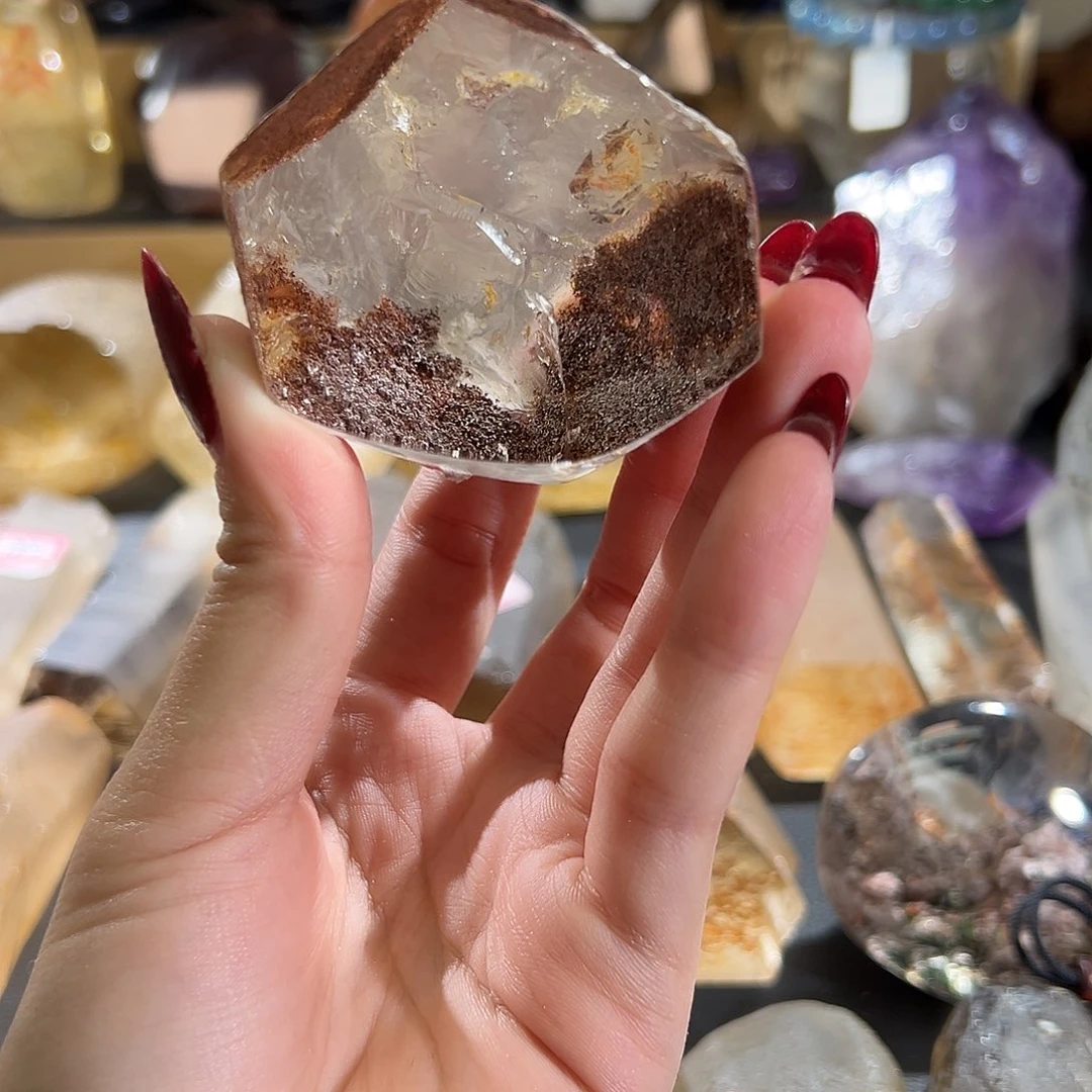 水晶未镶嵌吊坠(不含链)原石