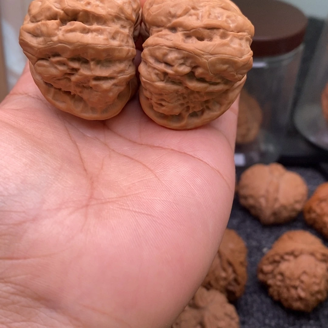 文玩核桃把件43蛤蟆头