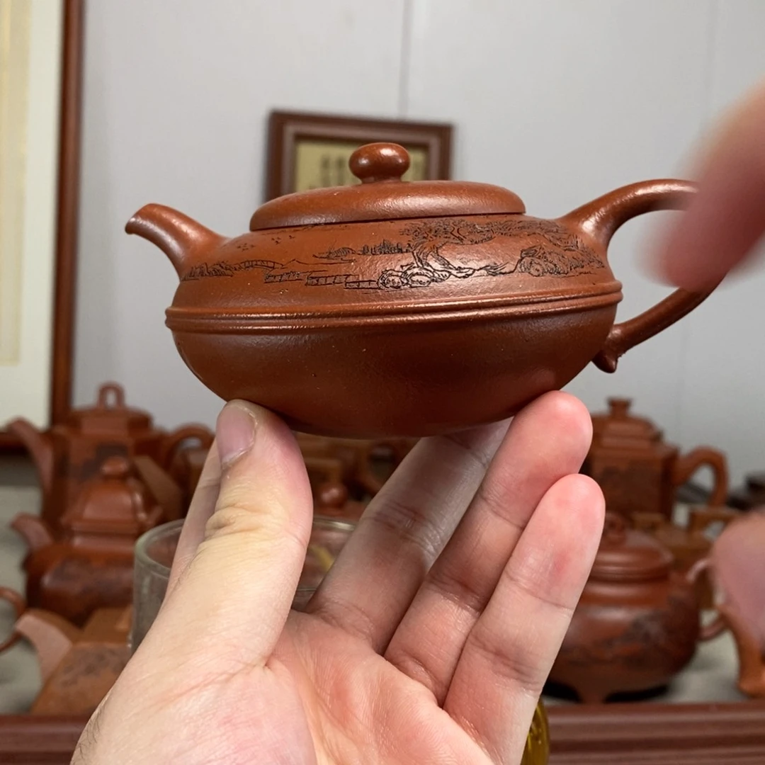茶壶紫砂原矿泥料传统工艺制作