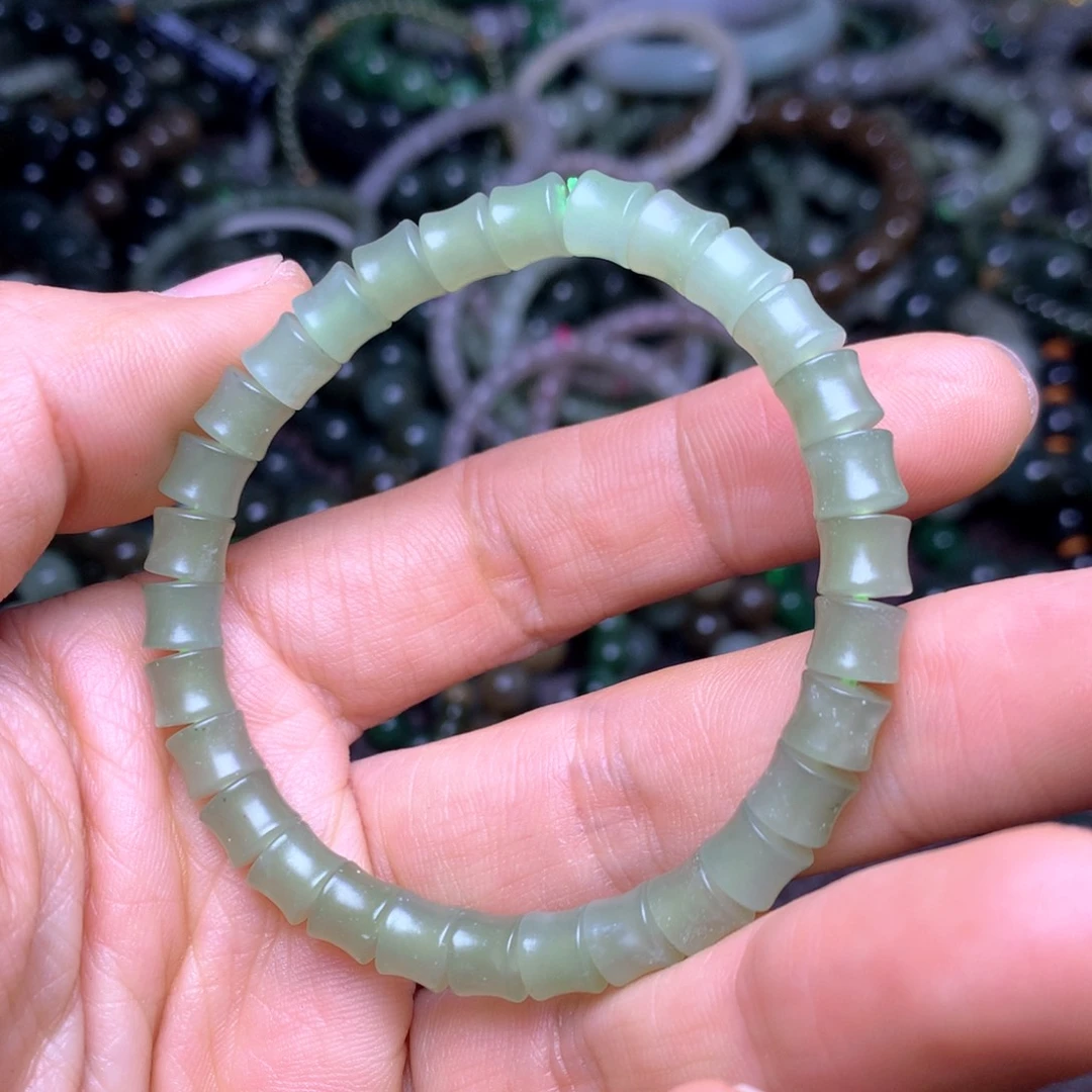 和田玉未镶嵌手串