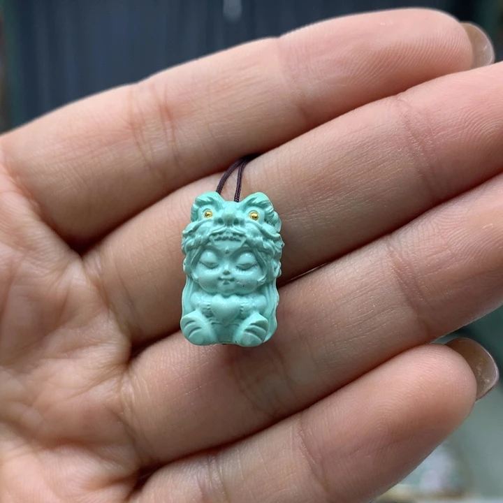 绿松石未镶嵌配饰