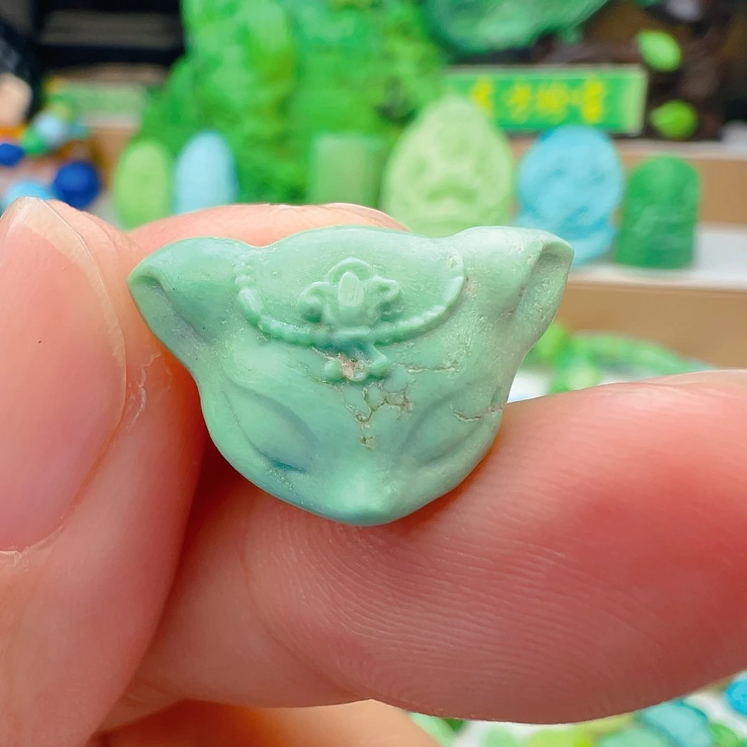 未镶嵌绿松石项链