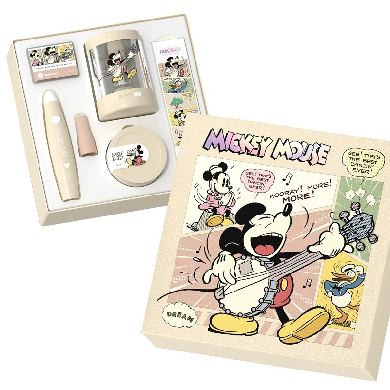 迪士尼女孩生日礼物儿童电动文具学习用品