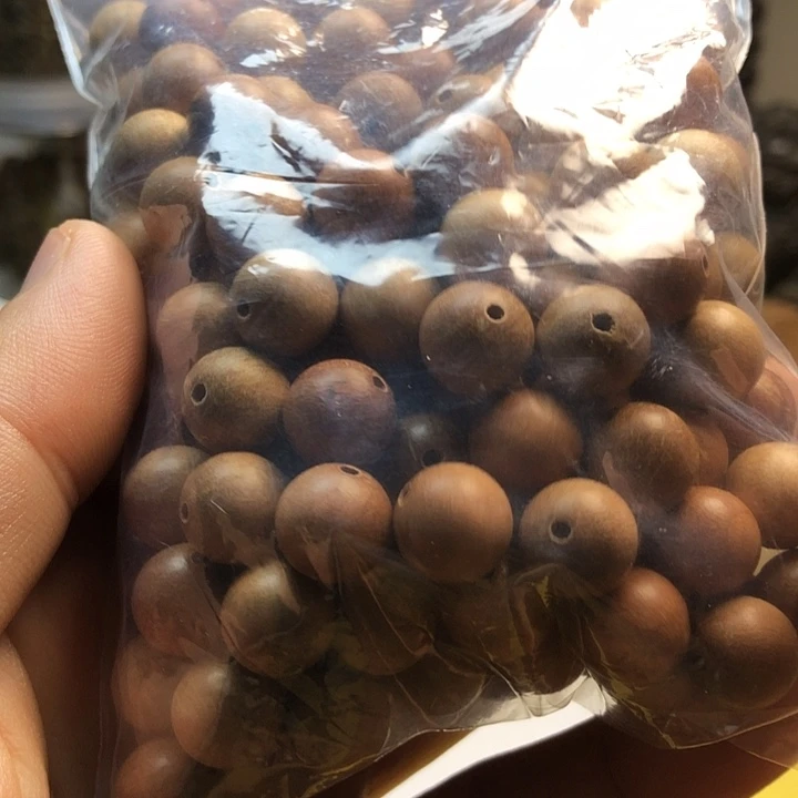 檀香木手串/手链老山檀香1.0瑕疵珠50克