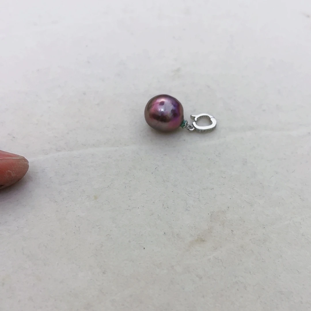 淡水珍珠吊坠(不含链)未镶嵌湛*