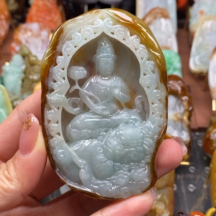 【闪购商品】颈饰未镶嵌翡翠于*文殊