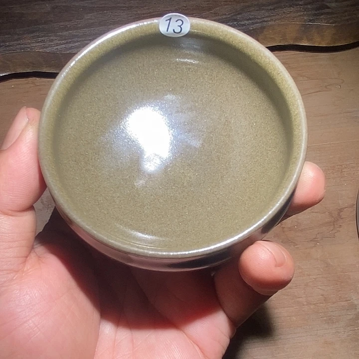 茶盏陆吉通天龙窑柴烧