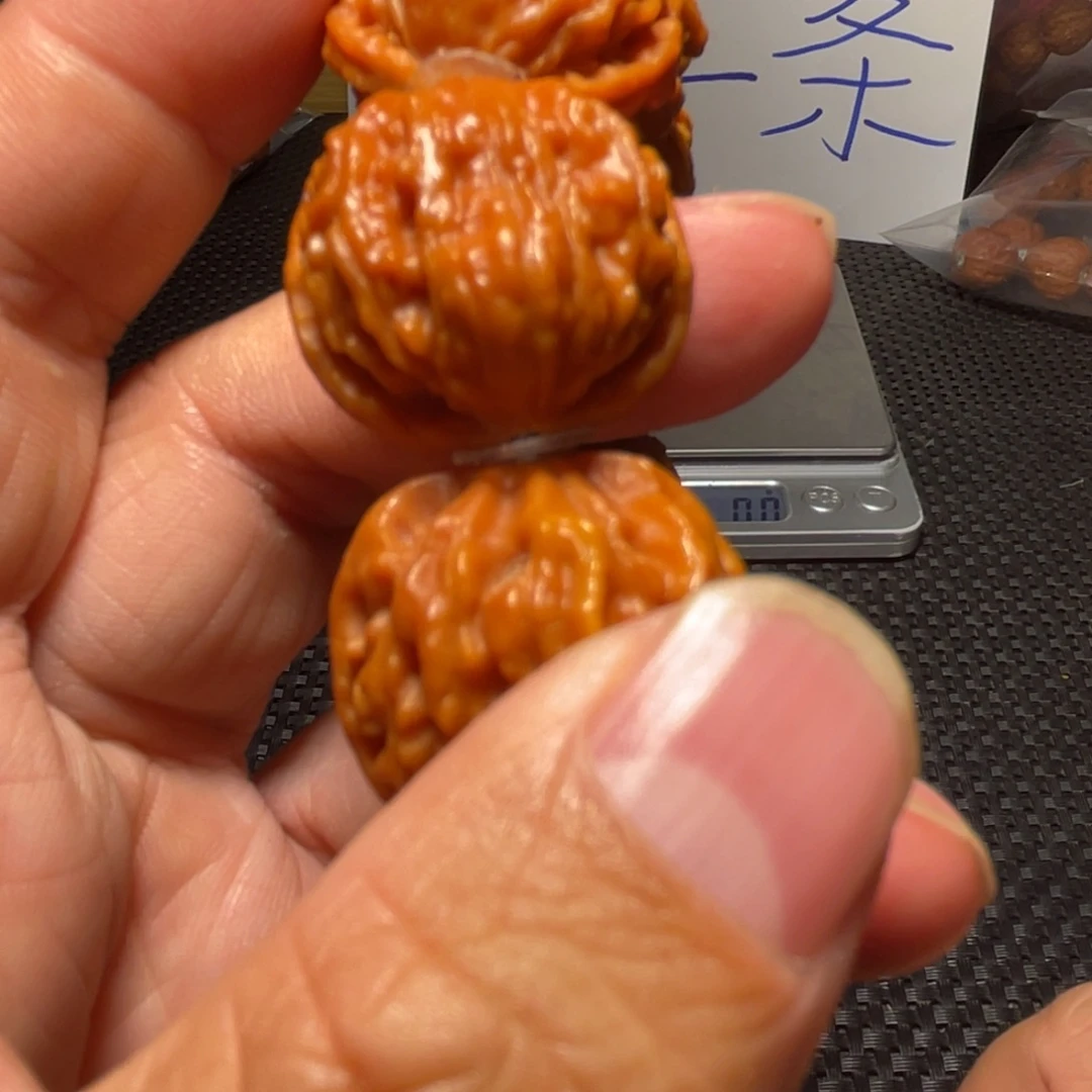 文玩核桃吊坠金蟾24