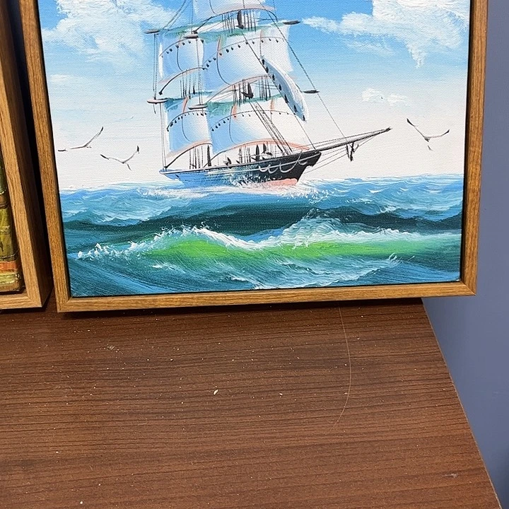 辉*手工手绘精品油画20+25尺寸内框