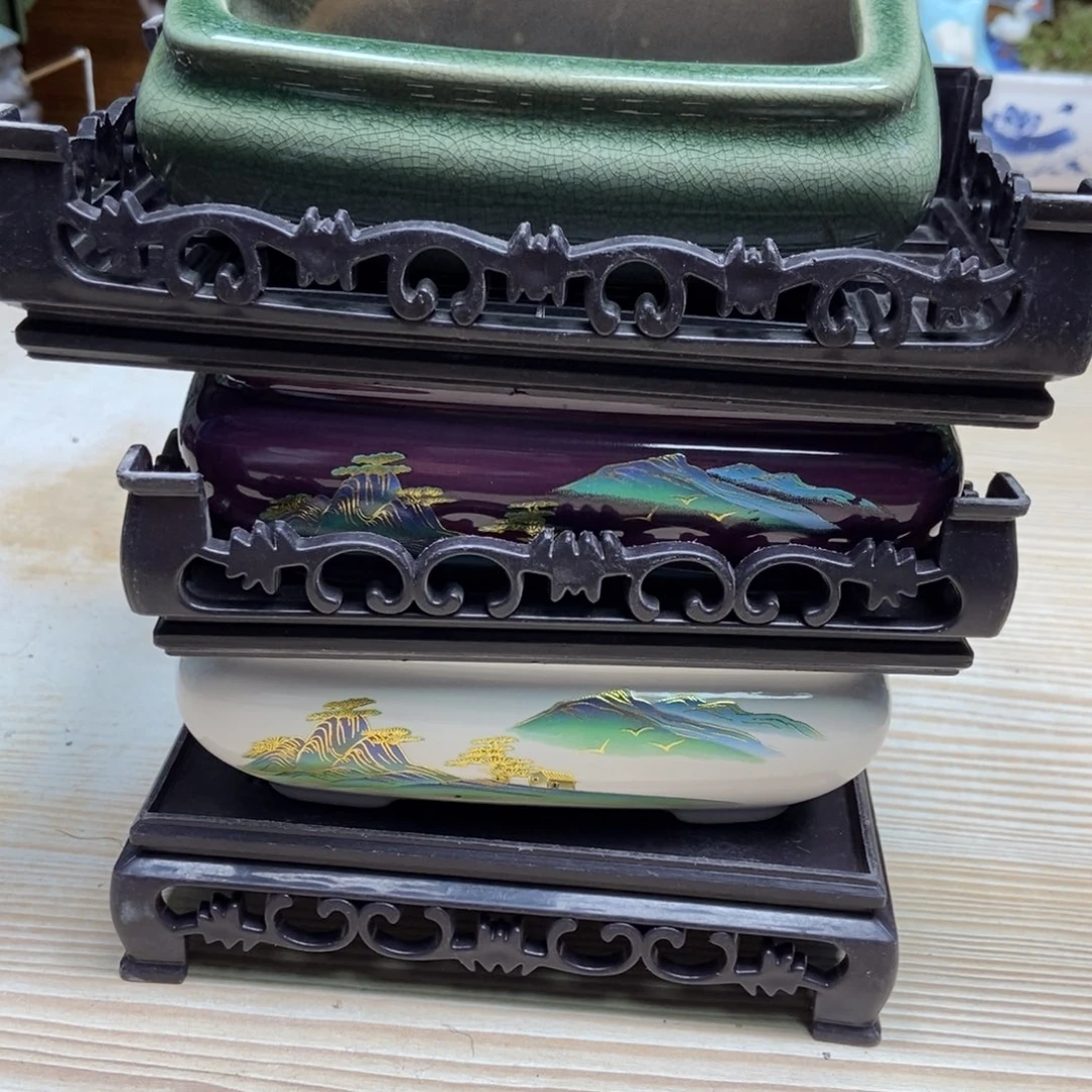 瓷片陶瓷花盆陶瓷艺术