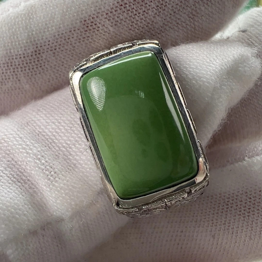 银S925镶嵌绿松石配饰