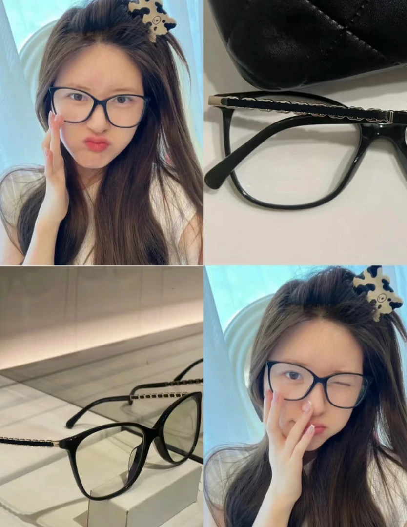 2025新款眼镜架子日系简约时尚百搭好看男女通带欧美素颜镜可配镜