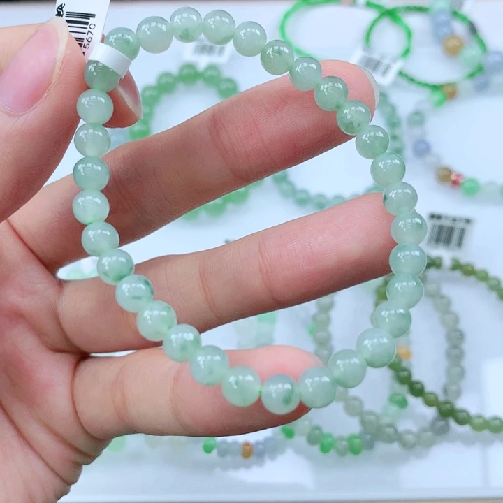 未镶嵌手链翡翠翡翠