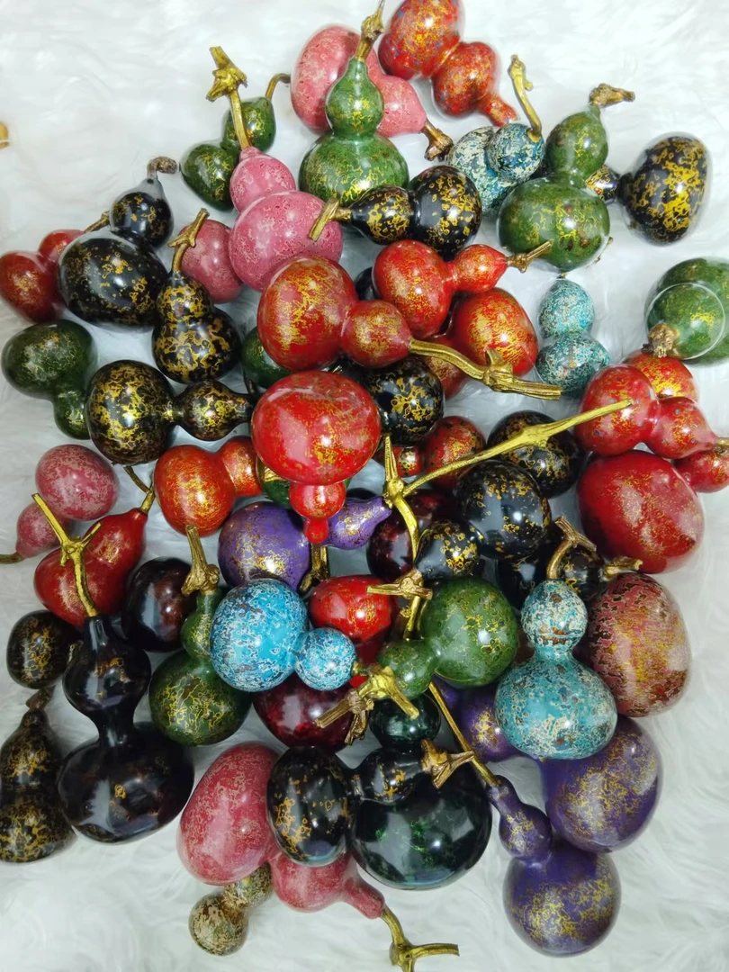 纯手工制作大漆葫芦