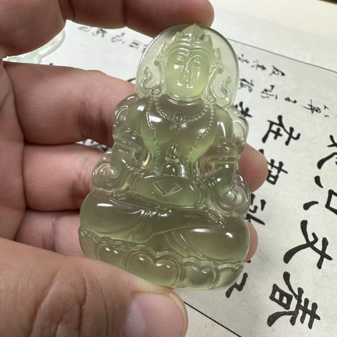 《集团福利》天然冰绿度母观音讲解链接 LX"