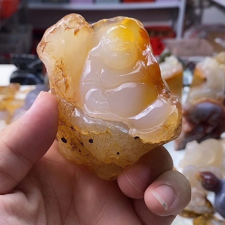 玛瑙/玉髓未镶嵌颈饰