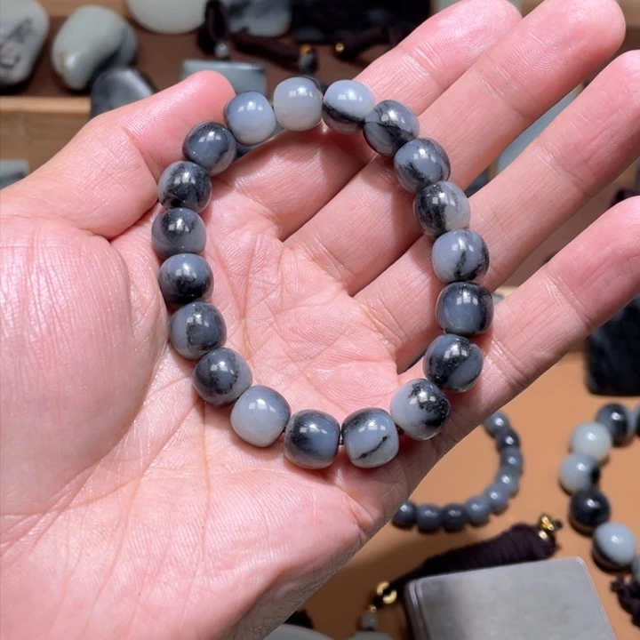 和田玉手链卡11未镶嵌p****g