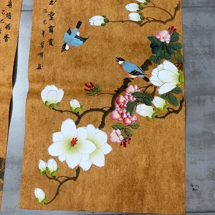 国画精品手绘作品