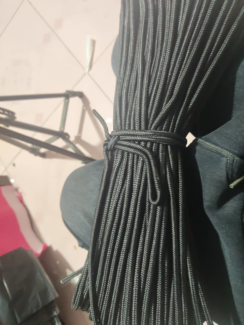 黑色绳子90米长6毫米粗