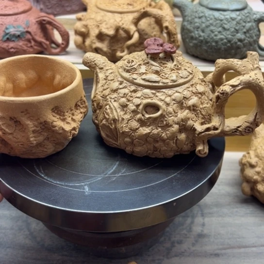 茶壶紫砂全手工制作