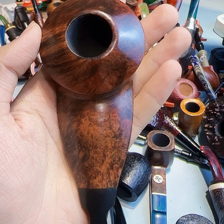 石楠木手工飞蝶牛头