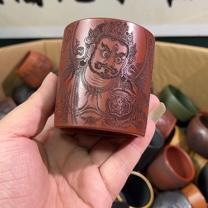 茶杯紫砂全手工紫砂主人杯