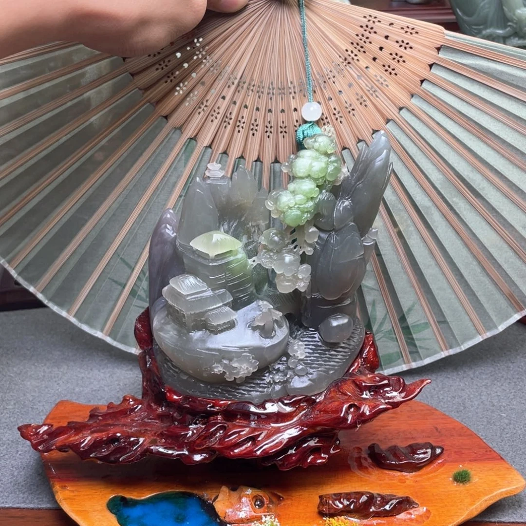 未镶嵌和田玉摆件