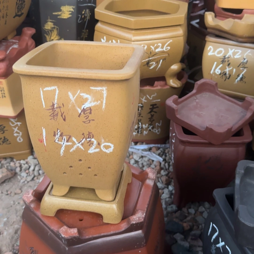 紫砂花盆花盆盆景盆栽