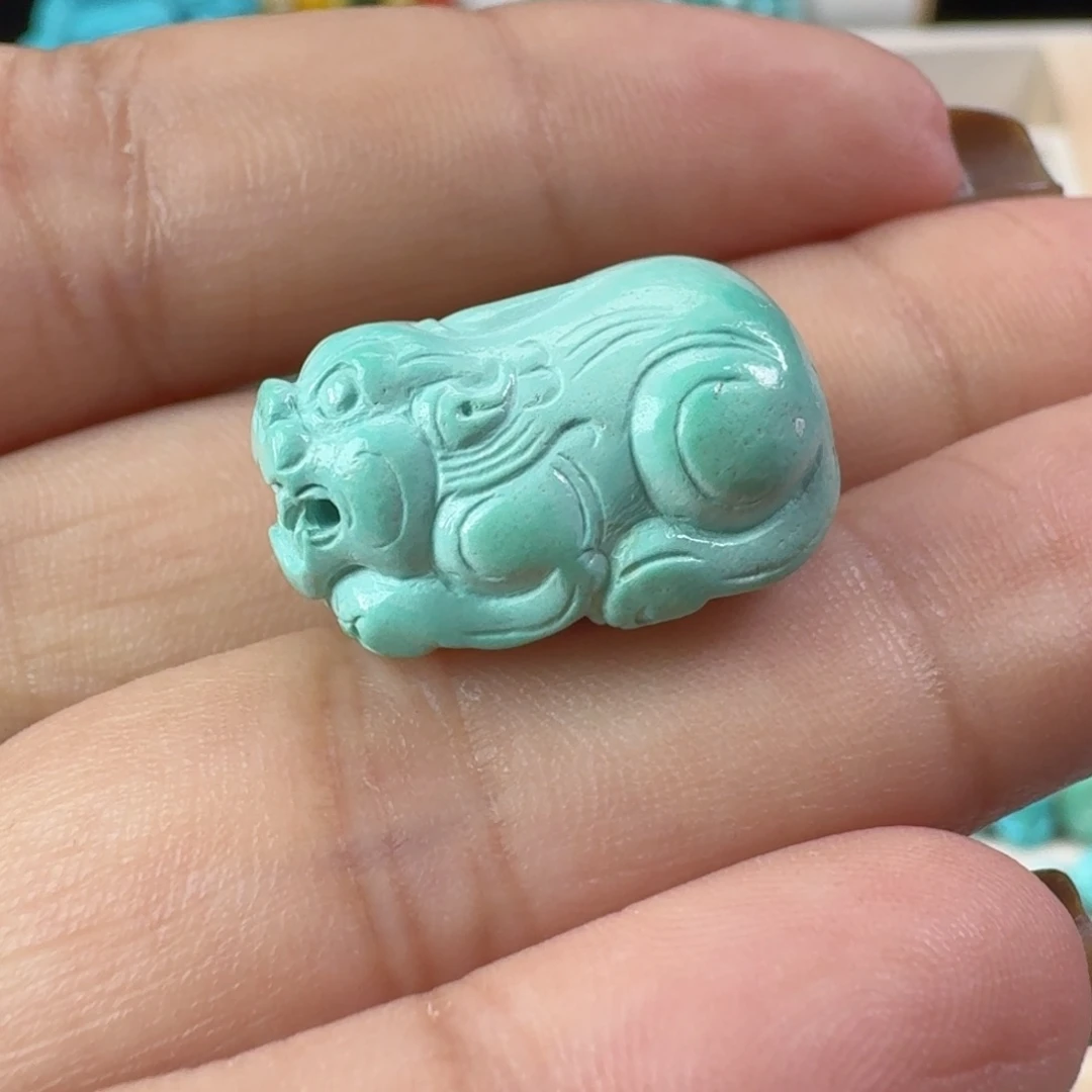 绿松石未镶嵌吊坠(不含链)