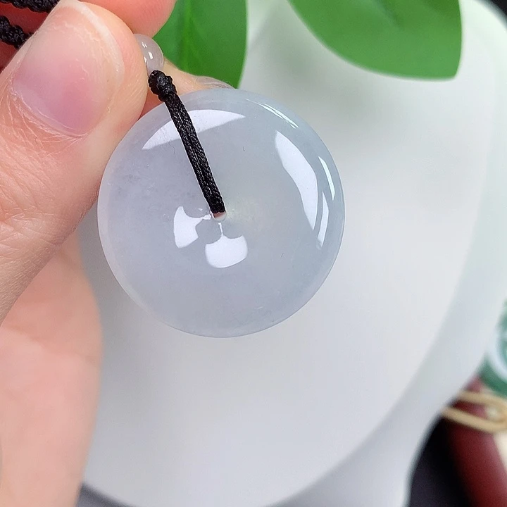 颈饰未镶嵌翡翠28.9-5.4mm