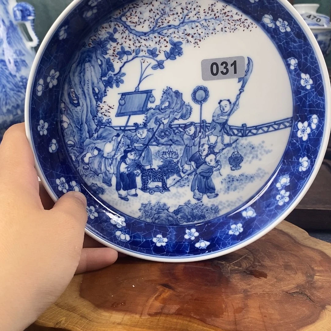 瓷片景德镇手绘青花茶器031