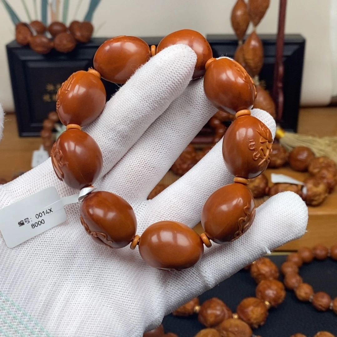 手串橄榄核顾志东老师暗八仙