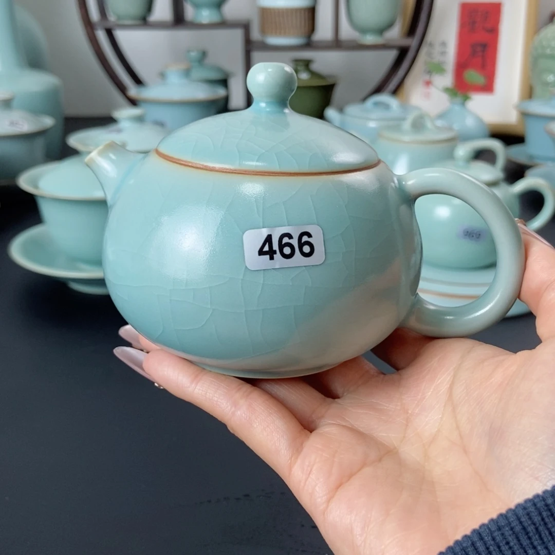 仿古釉手工西施壶微瑕466号