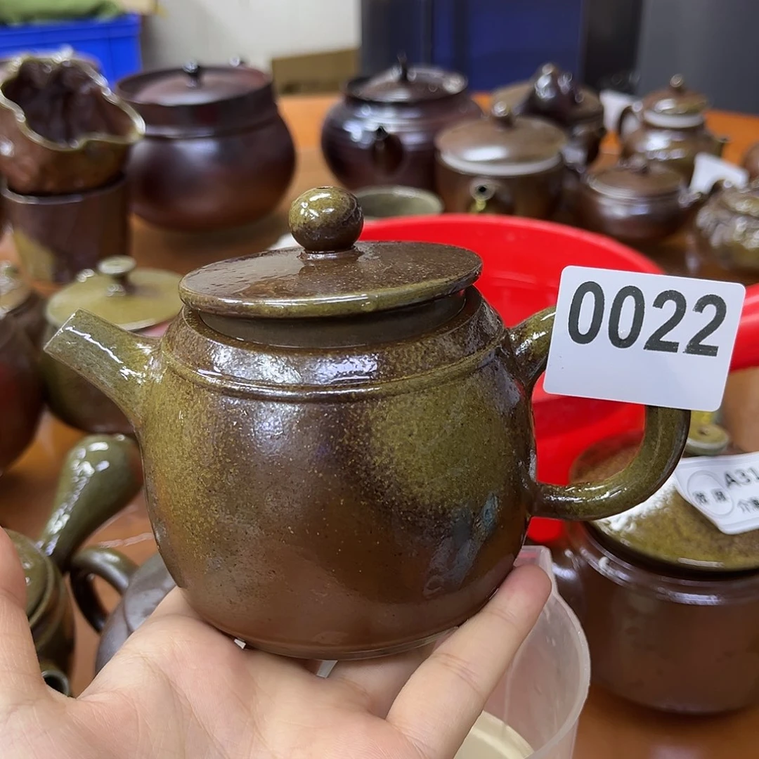 壶0022柴烧开窑大吉 柴烧酒桶