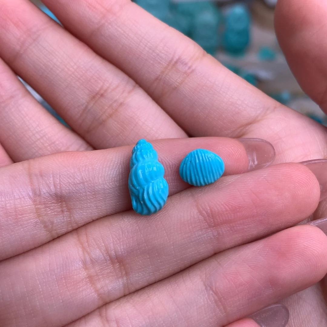 ****️绿松石未镶嵌雕刻