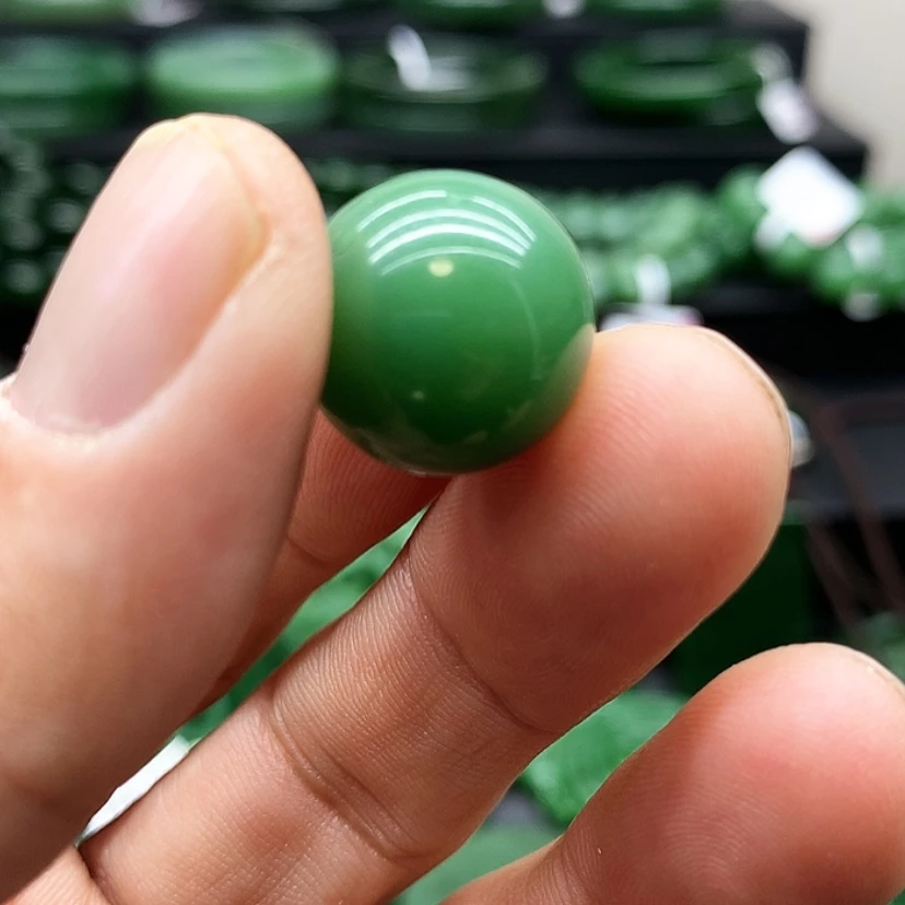 【闪购商品】和田玉（碧玉）颈饰未镶嵌蓝*