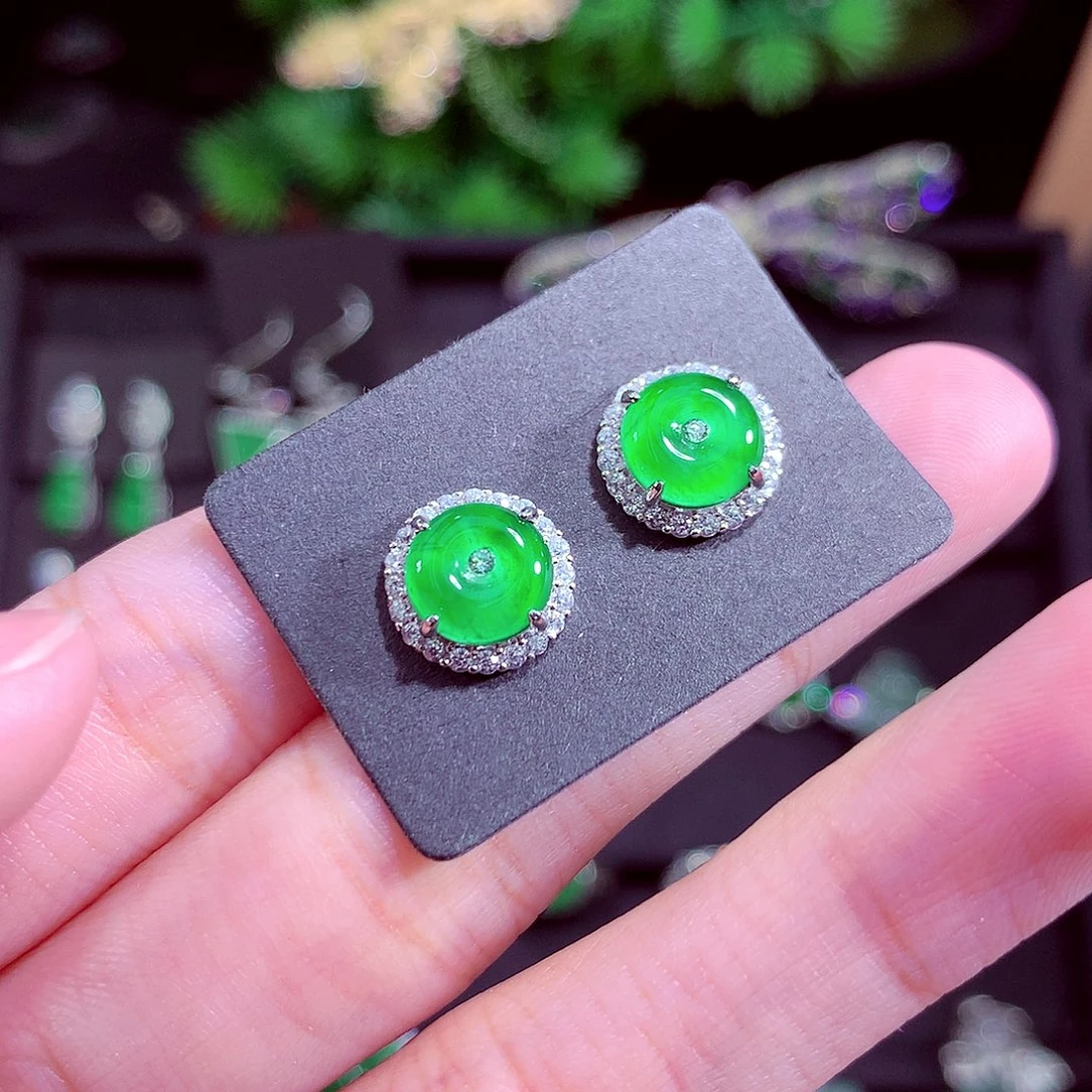 颈饰未镶嵌翡翠天然