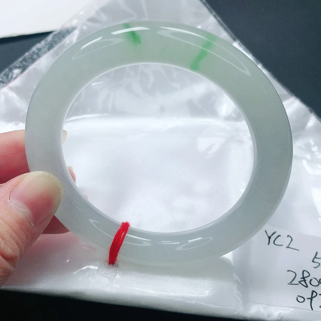 翡翠手镯未镶嵌缅甸天然A货翡翠