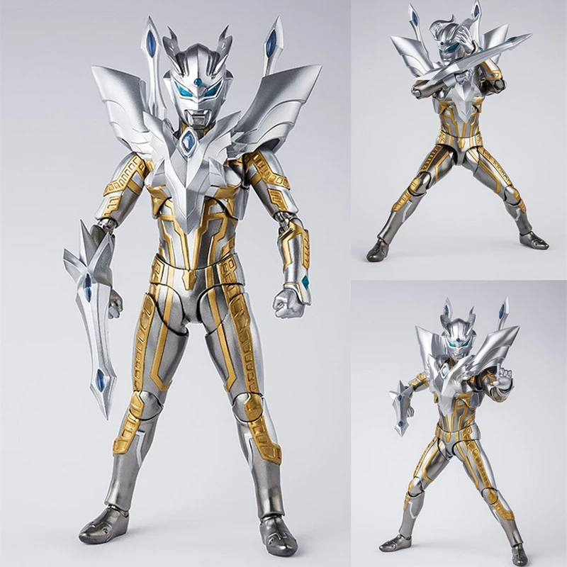 shf奥特曼玩偶闪耀赛罗黄金玩具手办关节超可动赛罗迪迦捷德泽塔