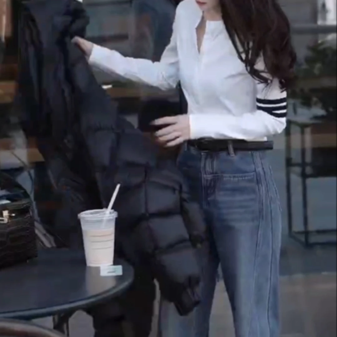 新款时尚气质减龄百搭上衣阔腿裤女装00251