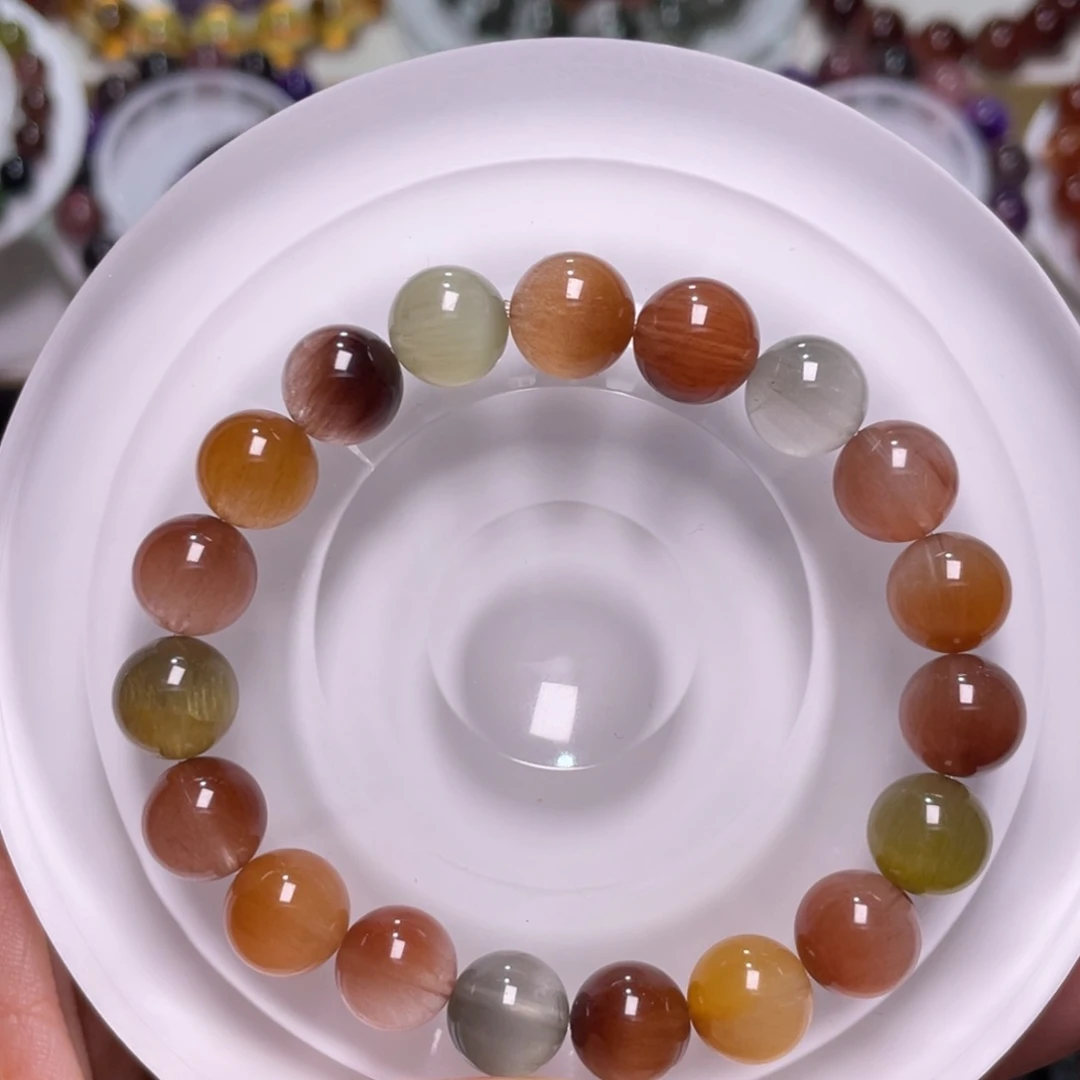 水晶手链未镶嵌兔毛