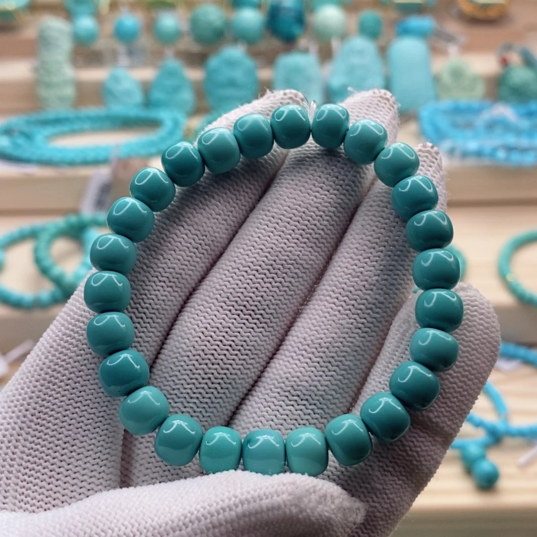 绿松石珠宝奇石未镶嵌