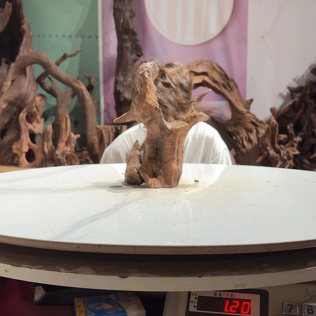 紫砂镂空木****屋紫柚沉木不包损7175