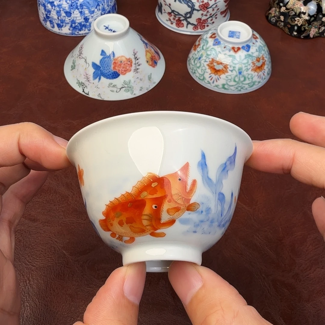 陶现代景德镇全手工全手绘陶瓷
